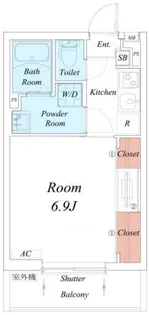 リブリ・大倉山【3階】の間取り