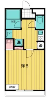 マルマスハイツ【1階】の間取り