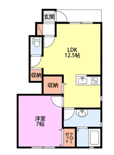 グランシャリオ【1階】の間取り