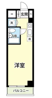 セザール第三鶴見【4階】の間取り