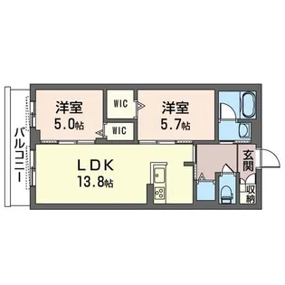 ステラメゾン中央林間【3階】の間取り