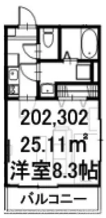 LotusGranMatsudo(ロータスグラン松戸)【3階】の間取り