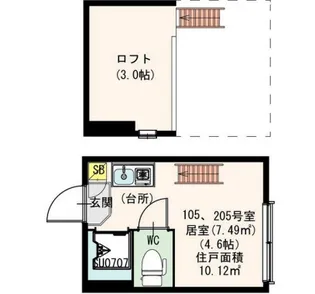 DHG快【1階】の間取り