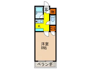 レストサンピア【3階】の間取り