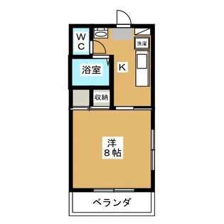 メゾン・メヌエット【2階】の間取り