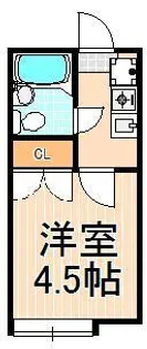 ウィンベル綾瀬【2階】の間取り