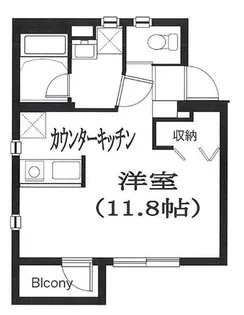 Residence Nakameguro【2階】の間取り