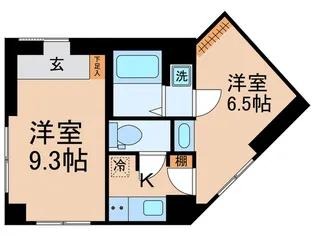 FABRICHigashinagasakiResidence【1階】の間取り