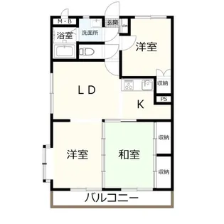 コンフォート【1階】の間取り