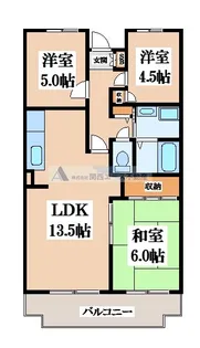 M TAKAI【3階】の間取り