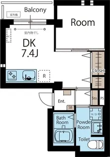 パーク西池【3階】の間取り