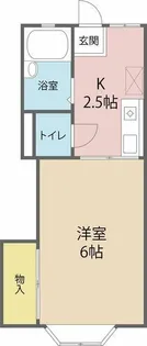 ポルシェ富士見台【2階】の間取り