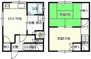 太田アパートの間取り