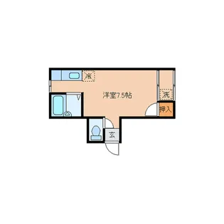 アイオライト【2階】の間取り