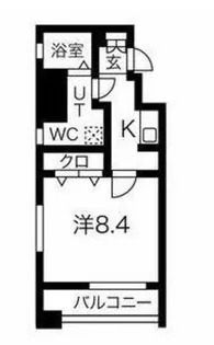 スパシエ田端【2階】の間取り