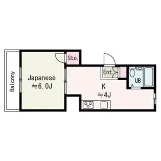 コーポしばた【3階】の間取り