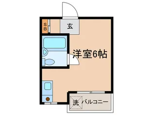 ヴィラ アンドウ【2階】の間取り