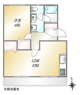 ポプラヶ丘コープ15号棟【2階】の間取り