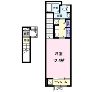 ラウレア【2階】の間取り
