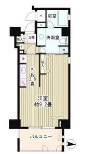 スカーラ四谷第2【2階】の間取り