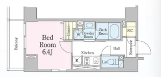 レジディア笹塚III【9階】の間取り