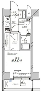 ディアレイシャス尾久駅前【3階】の間取り