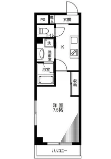 メルヴェーユハウスII【3階】の間取り