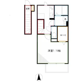 ヴェルデュール【2階】の間取り
