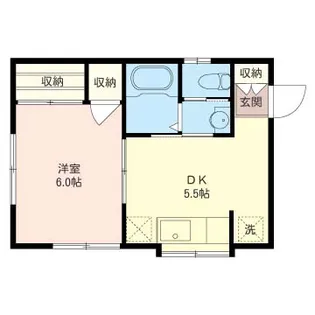 Gハウス【2階】の間取り