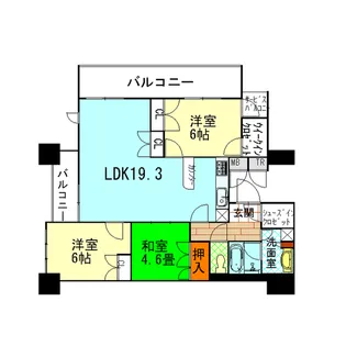 スティーロ金沢 駅西本町【1階】の間取り