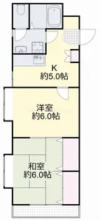 ウッドウォーム景山【2階】の間取り