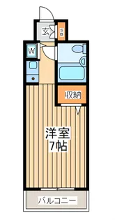 ジョイフル川崎弐番館【8階】の間取り