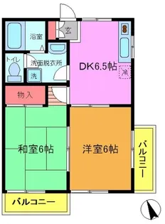 アルファメゾン21【2階】の間取り