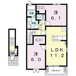 キャッスルライフIII【2階】の間取り