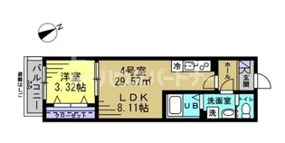 AJ幕張II【1階】の間取り