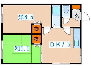 レジデンス24【2階】の間取り