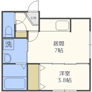 CASA N7【4階】の間取り