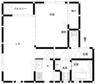 フロンティアネクストII【2階】の間取り