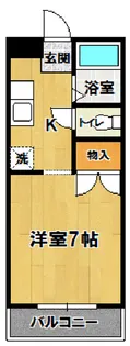 沼尻ハイツC棟【2階】の間取り