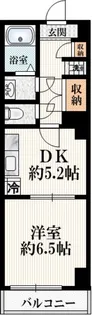 アルシオネ武蔵野【4階】の間取り