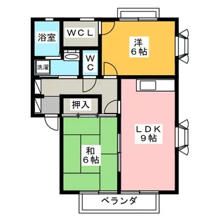パインフォレストA【2階】の間取り