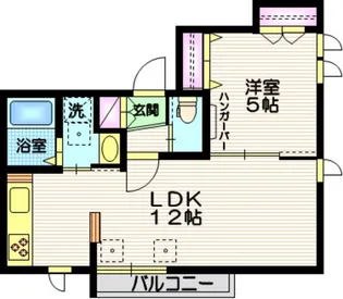 BLANC TODOROKI【2階】の間取り