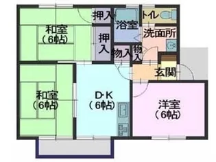 メゾンT【2階】の間取り