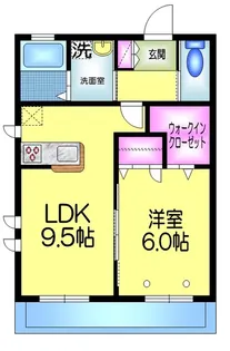 サンハイムK【2階】の間取り