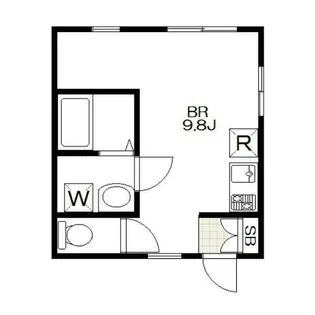 Bliss井の頭【1階】の間取り