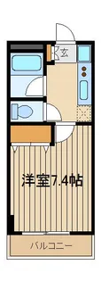 スタンフォード【1階】の間取り