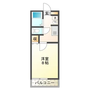 ジュネス久居【2階】の間取り