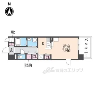 ベクエムハウゼ【6階】の間取り