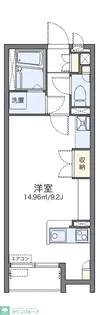 レオネクストエリタージュ【1階】の間取り