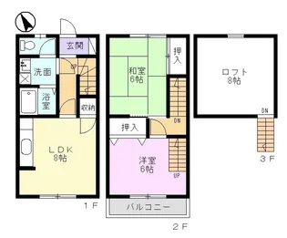 ビバリーヒルズの間取り